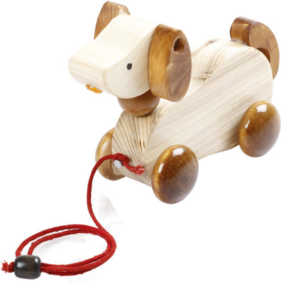 

Imaya e-Shoppe Wooden Pull Dog(Wooden Brown)