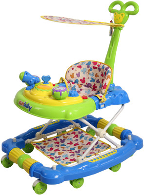 

Sunbaby Musical Walker & Rocker With Parent Rod(Blue)