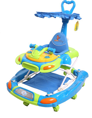 

Sunbaby Musical Activity Walker With Parent Rod(Blue, Green)
