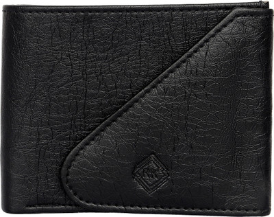 

RK ENTERPRISES Men Black Artificial Leather Wallet(4 Card Slots)