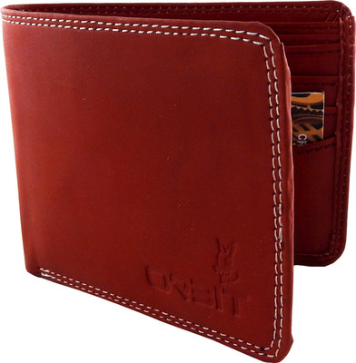 

Orbit Men Maroon Genuine Leather, Fabric Wallet(6 Card Slots)