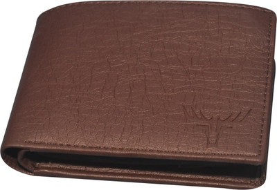 

Accezory Men Brown Artificial Leather Wallet(9 Card Slots)