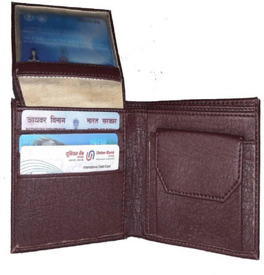 

Brexit Boys Brown Artificial Leather Wallet(5 Card Slots)