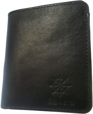 

Rabela Boys Black Genuine Leather Card Holder(3 Card Slots)