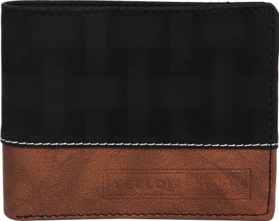 

yellow stock Boys Black Artificial Leather Wallet(5 Card Slots)
