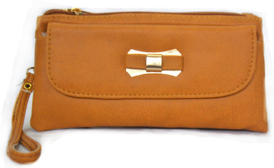 

ADORSY Women Casual Tan Artificial Leather Wallet(4 Card Slots), Beige