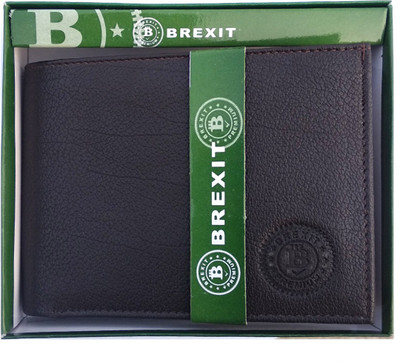 

Brexit Boys Black Artificial Leather Wallet(6 Card Slots)
