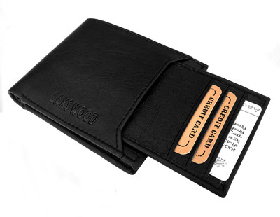 

Kappasa Boys Casual, Formal Black Artificial Leather Wallet(8 Card Slots)