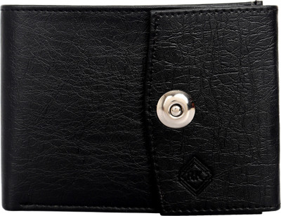 

RK ENTERPRISES Men Black Artificial Leather Wallet(4 Card Slots)