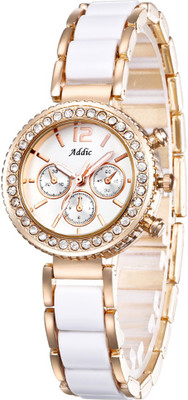 

Addic Ceramic Senses Rose Gold Watch - For Women