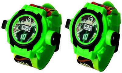 

Mettle BEN10 Kids Projector Watch MT-KDW-1701-B10 Watch - For Boys & Girls Watch - For Boys & Girls