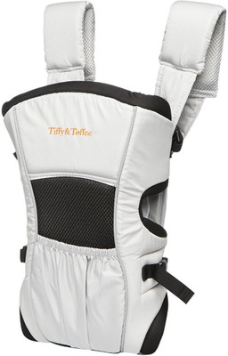 

Tiffy & Toffee Comfy Baby Carriers Baby Carrier(Pebble Grey & Black, Front carry facing out)