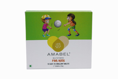 

Glector Multivitamins & Multi minerals- For Kids Unflavored Tablets(6.25 g)