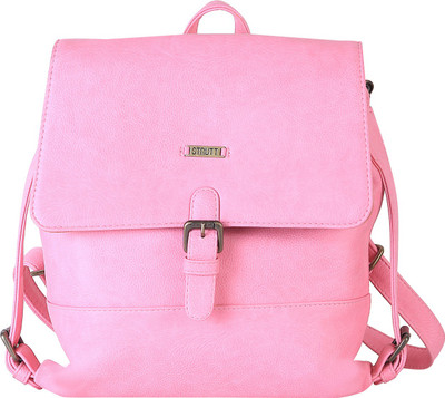 

Strutt Pink Leatherette Backpack 10 L Backpack(Pink)