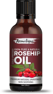 

AROMATIQUE Rosehip Seed Oil 100% Pure & Natural Cold pressed ,Therapeutic Grade Oil (USDA Certified Organic) 30ml(30 ml)