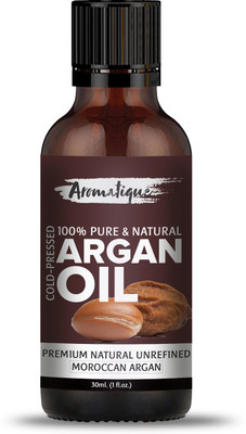 

AROMATIQUE Argan Moroccan Cold Pressed Organic 100% Pure And Natural Essential Oil For Face,Skin,And Hair Care (Organic Usda Certified) 30ml(30 ml)