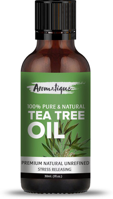 

AROMATIQUE Tea Tree Oil 100% Pure,Best Therapeutic Grade Essential Oil (USDA Certified Organic)-30ml(30 ml)