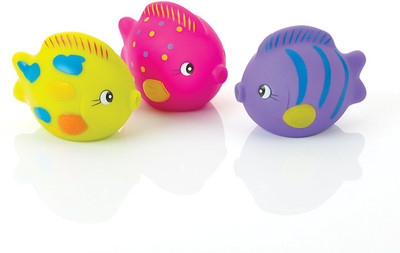 

Playgro Ocean Friends Squirtees in Pink for Baby Bath Toy Bath Toy(Multicolor)