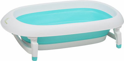 

R for Rabbit Bubble Double Elite - The Folding Baby Bath Tub for Kids (Green)(Green)