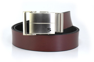 

Nayanth Collections Men Formal Black, Brown Genuine Leather Reversible Belt