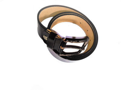 

Ajanta Men Formal Black Genuine Leather Belt