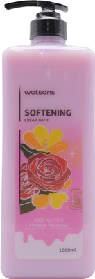 

Watsons Softening Cream Bath, Rose Water & Evening Primrose - 1000ml(1000 ml)