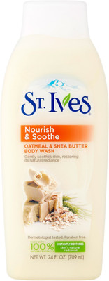 

St. Ives Nourish & Soothe Oatmeal & Shea Butter Body Wash - 709ml (24oz)(709 ml)