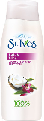 

St. Ives Soft & Silky Coconut & Orchid Body Wash - 709ml (24oz)(709 ml)