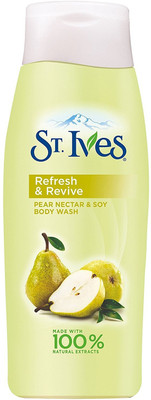 

St. Ives Refresh & Revive Pear Nectar & Soy Body Wash - 709ml (24oz)(709 ml)
