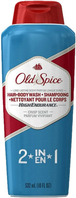 

Old Spice Hair+Body Wash+Shampooing+Nettoyant HighEndurance - 532ml (18oz)(532 ml)