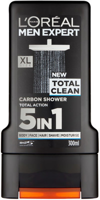 

L'Oreal Men Expert Total Clean Carbon Shower Gel - 300ml(300 ml)
