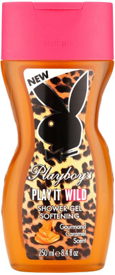 

Playboy Play It Wild Shower Gel, Gourmand Caramel Scent - 250ml(8.4oz)(250 ml)