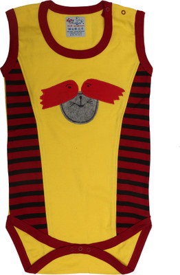 KABOOS Baby Boys & Baby Girls Multicolor Bodysuit