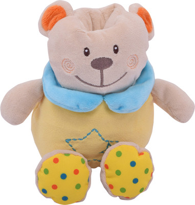

Momsyard Teddy Baby Bottle Cover - Brown & Yellow(Brown
