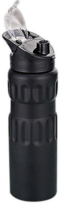 

sethias Gadge Black Stainless Steel Gripper Bottle 750 ml Sipper(Pack of 1, Black)
