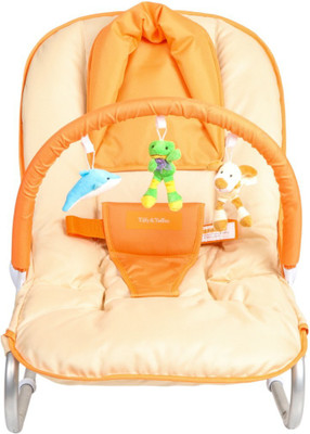 

Tiffy & Toffee Baby Shower Bouncer & Rocker Non electric Bouncer(Orange)