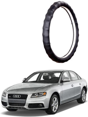 AUTO PEARL Steering Cover For Chevrolet Captiva(Gold Full Cola, Leatherite)