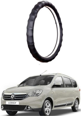 AUTO PEARL Steering Cover For Renault Lodgy(Gold Full Cola, Leatherite)