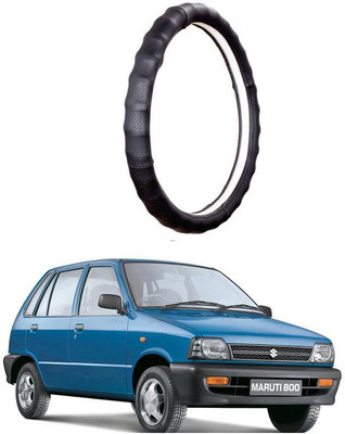AUTO PEARL Steering Cover For Maruti 800(Gold Full Cola, Leatherite)