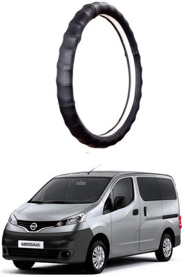 AUTO PEARL Steering Cover For Nissan Evalia(Gold Full Cola, Leatherite)