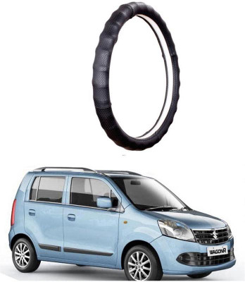 AUTO PEARL Steering Cover For Maruti WagonR(Gold Full Cola, Leatherite)