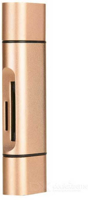 

Lionix 3 in 1 USB Type-C , Micro & USB 2.0 Memory Card_Reader & OTG for Android Mobile Phone Card Reader Card Reader(Gold)