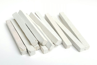 Aapkidukan Dustfree Slate pencil Natural Lime Stone(50 Sticks)