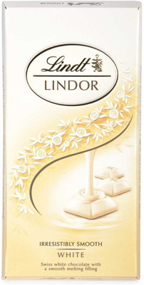 

Lindt Lindor Irresistibly Smooth White Chocolate, 100g Bars(100 g)