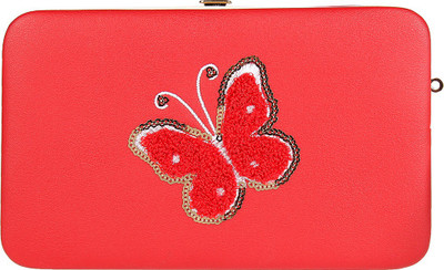 

aaradhya creations Casual Red Clutch