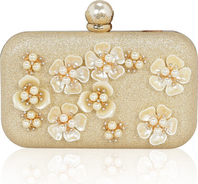 

Kleio Party Gold Clutch
