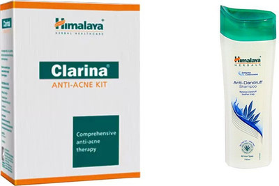 

Himalaya Clarina Anti Acne Kit, Anti Dandruff Shampoo(Set of 2)