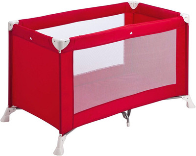 

Safety First Soft Dreams Practice and Compact Travel CFot For Kids Baby cot(Red)