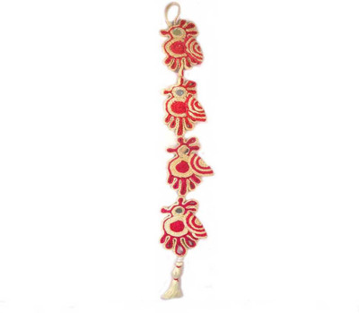 

Bengals Makers Pink,Red,White Wall Chimes - 115 g