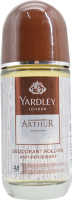 

Yardley London Arthur Anti-Perspirant Deodorant Roll-On - 50ml Deodorant Roll-on - For Men & Women(50 ml)